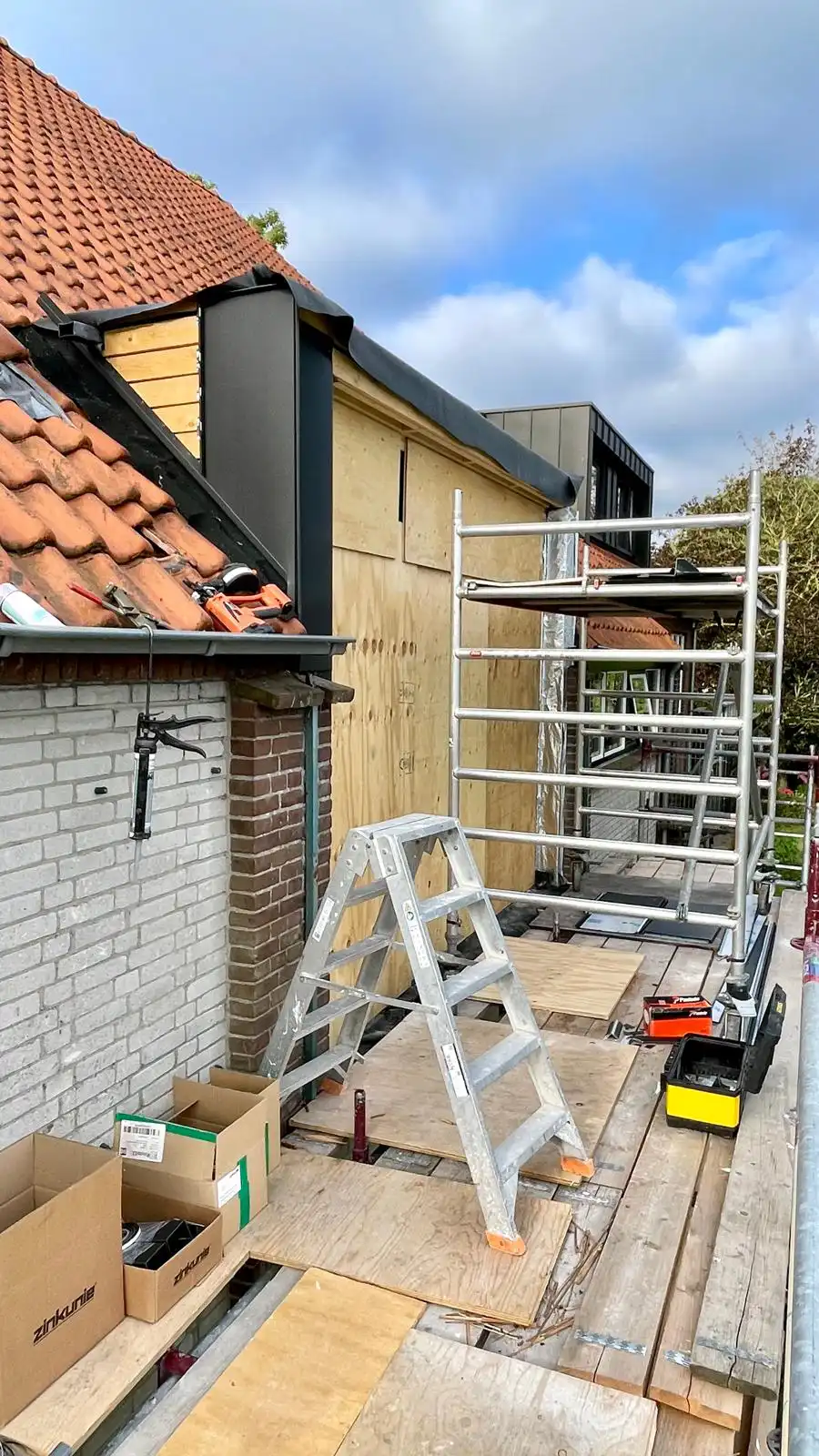 Dakkapel met duurzame zinken afwerking MIT3